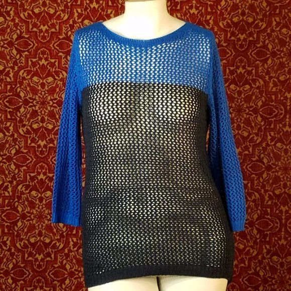 APT.9 color block sweater M✨ - Picture 1 of 6